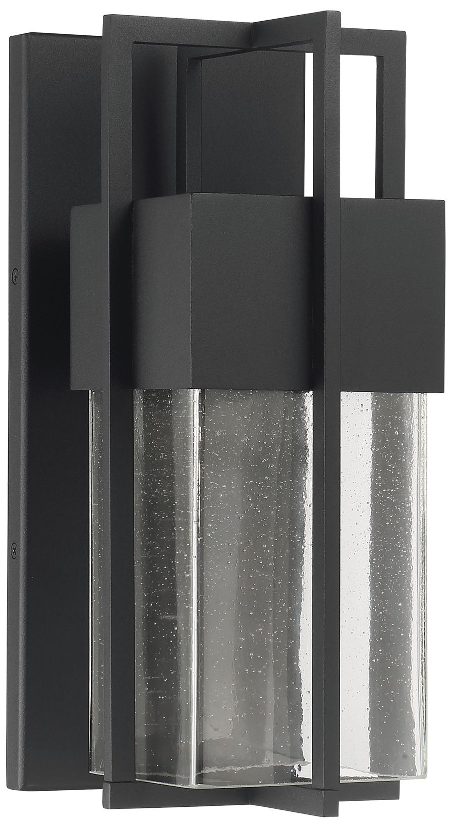 Image 4 Millennium Lighting Kingler Integrated LED Outdoor Wall Sconce in Black more views