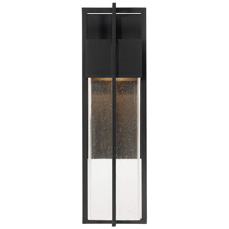 Image 1 Millennium Lighting Kingler Integrated LED Outdoor Wall Sconce in Black
