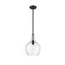 2_Millennium Lighting Lamara 1-Light Pendant in Matte Black more views