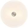 3_Millennium Lighting Laphia 13 1/4" Opal and Nickel Ceiling Light more views