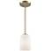 Millennium Lighting Laphia 5" Wide Modern Gold 1-Light Mini-Pendant