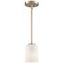 Thumbnail2 of Millennium Lighting Laphia 5" Wide Modern Gold 1-Light Mini-Pendant more views