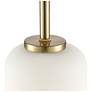 Thumbnail4 of Millennium Lighting Laphia 5" Wide Modern Gold 1-Light Mini-Pendant more views