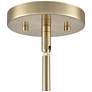 Millennium Lighting Laphia 5" Wide Modern Gold 1-Light Mini-Pendant