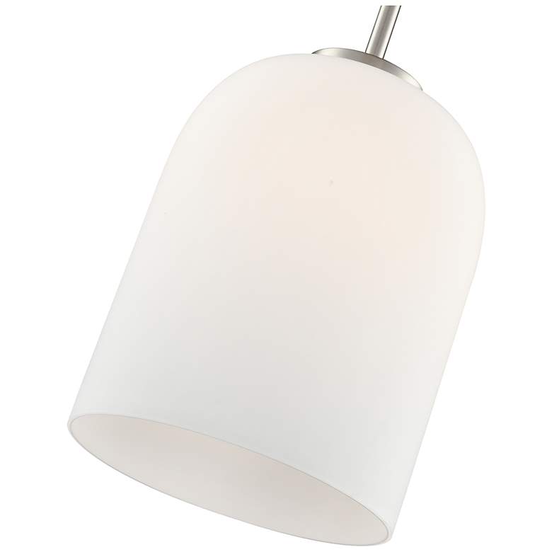 Image 3 Millennium Lighting Laphia 8" Wide 1-Light Pendant in Brushed Nickel more views