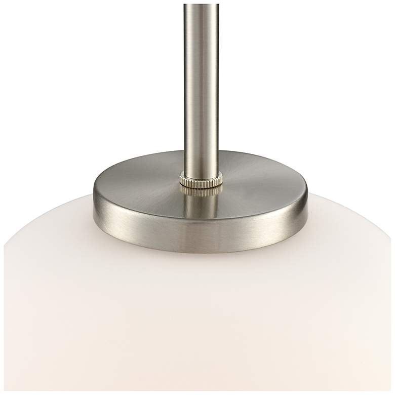 Image 4 Millennium Lighting Laphia 8" Wide 1-Light Pendant in Brushed Nickel more views