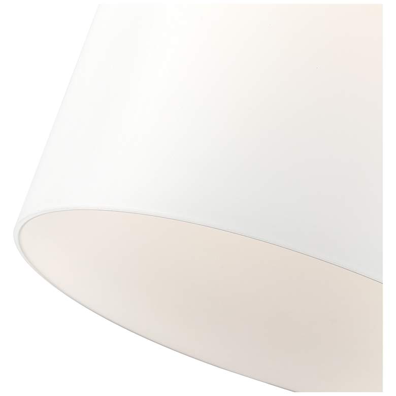 Image 5 Millennium Lighting Laphia 8" Wide 1-Light Pendant in Brushed Nickel more views