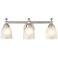 Millennium Lighting Lassa 21 1/2" Wide Satin Nickel 3-Light Bath Light