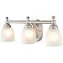 3_Millennium Lighting Lassa 21 1/2" Wide Satin Nickel 3-Light Bath Light more views