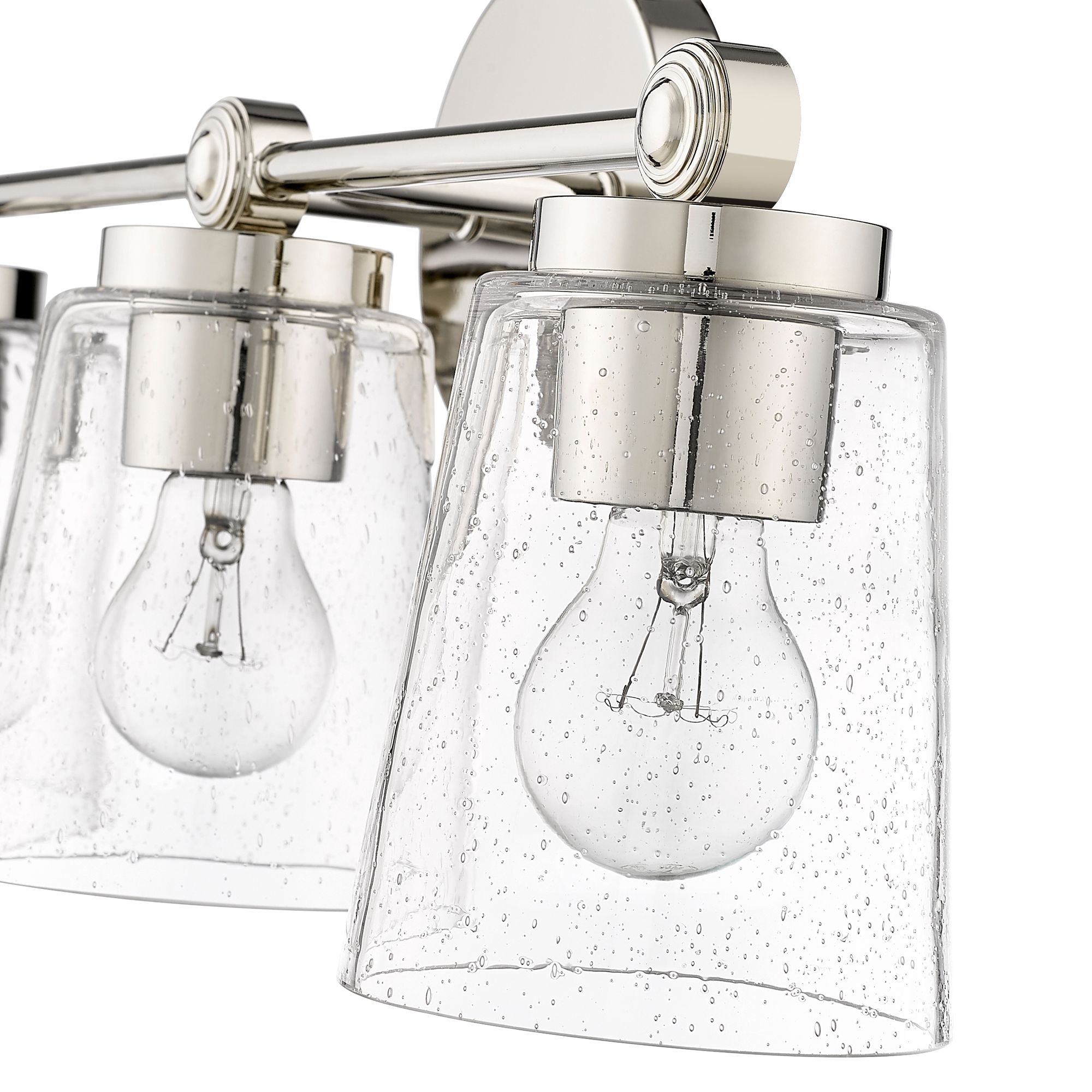 Image 6 Millennium Lighting Lauryn 3-Light Vanity in Polished Nickel more views