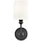 Millennium Lighting Leena 1-Light Indoor Wall Sconce in Matte Black