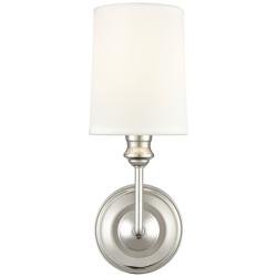 Millennium Lighting Leena 1-Light Indoor Wall Sconce in Polished Nickel