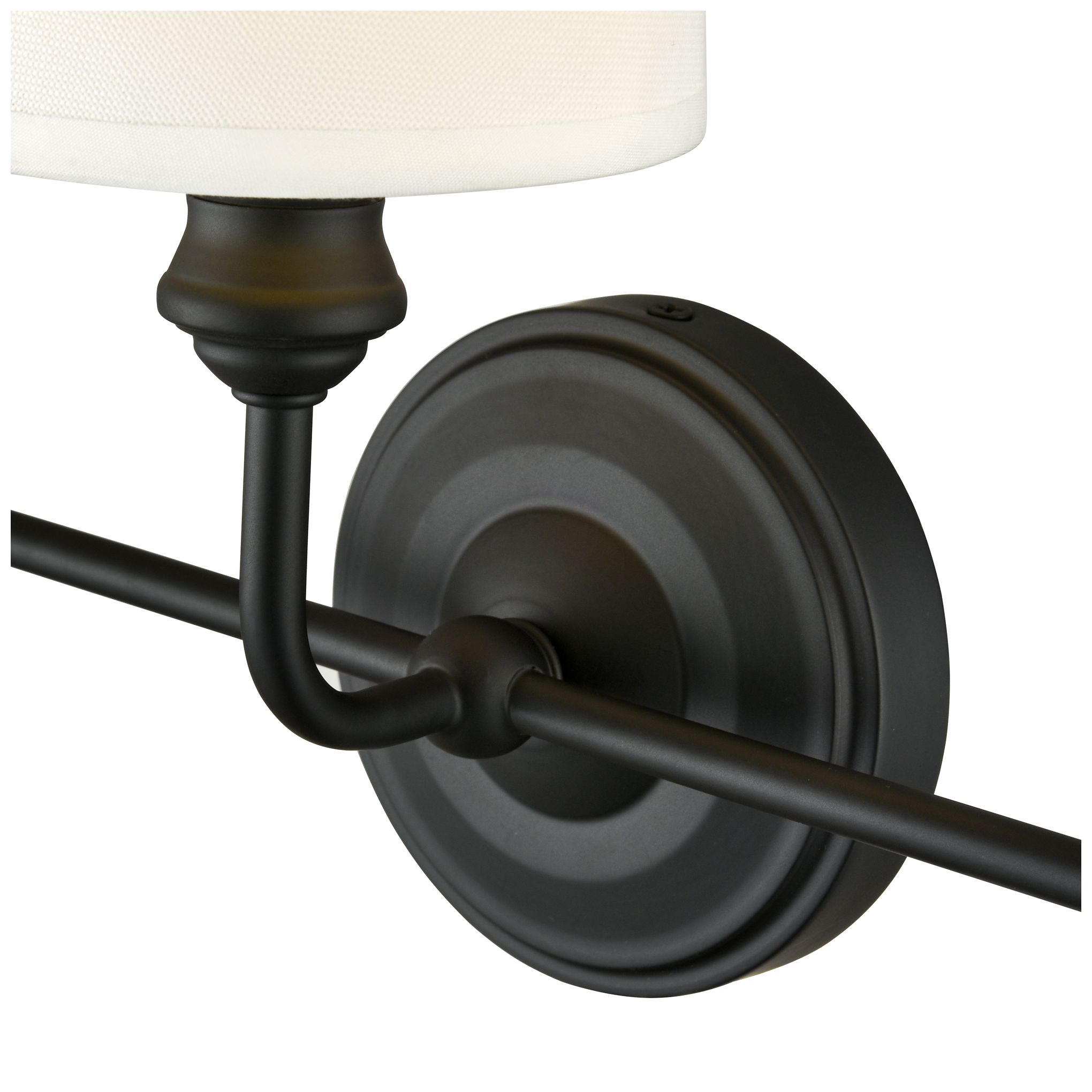 Image 5 Millennium Lighting Leena 3-Light Vanity Light in Matte Black more views