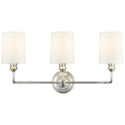 Millennium Lighting Leena 3-Light Vanity Light in Polished Nickel