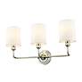2_Millennium Lighting Leena 3-Light Vanity Light in Polished Nickel more views