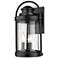 Millennium Lighting Livingston 3-Light Outdoor Wall Sconce in Black
