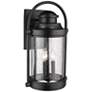 1_Millennium Lighting Livingston 3-Light Outdoor Wall Sconce in Black