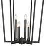 2_Millennium Lighting Lizabeth 25" Wide 6-Light Matte Black Pendant more views