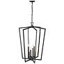 3_Millennium Lighting Lizabeth 25" Wide 6-Light Matte Black Pendant more views