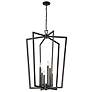 4_Millennium Lighting Lizabeth 25" Wide 6-Light Matte Black Pendant more views