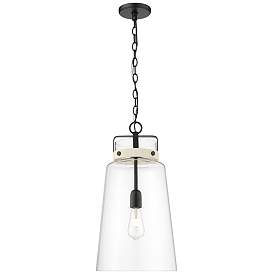 Image1 of Millennium Lighting Lolla 1-Light Pendant in Matte Black