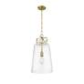 Thumbnail4 of Millennium Lighting Lolla 1-Light Pendant in Vintage Brass more views