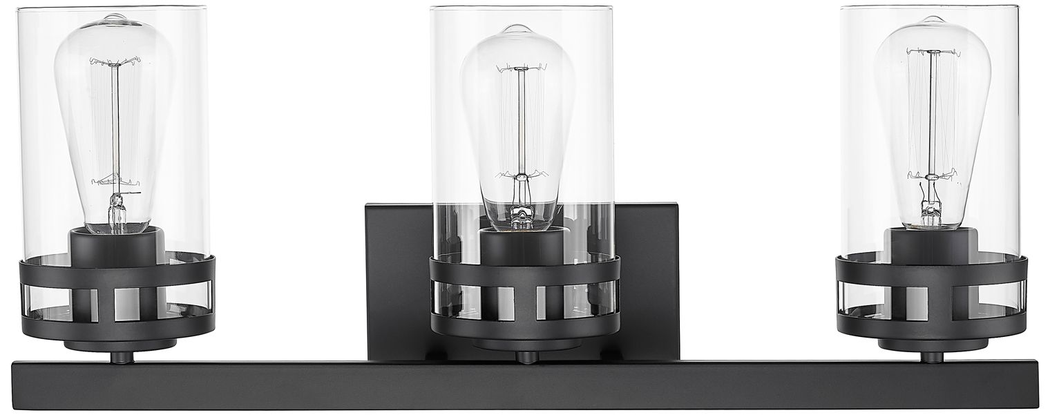 Millennium Lighting Lunden 3-Light Matte Black Vanity