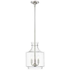 Image1 of Millennium Lighting Mahannah 3-Light Pendant in Brushed Nickel