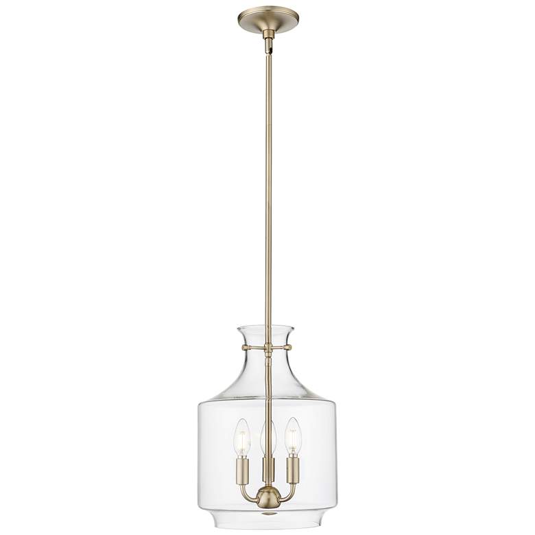 Image 1 Millennium Lighting Mahannah 3-Light Pendant in Modern Gold