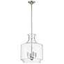 2_Millennium Lighting Mahannah 4-Light Pendant in Brushed Nickel more views