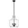 Millennium Lighting Mahannah 4-Light Pendant in Matte Black