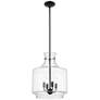 2_Millennium Lighting Mahannah 4-Light Pendant in Matte Black more views