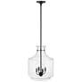 4_Millennium Lighting Mahannah 4-Light Pendant in Matte Black more views