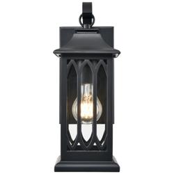 Millennium Lighting Mallorey 1-Light Outdoor Wall Sconce in Black