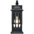 Millennium Lighting Mallorey 1-Light Outdoor Wall Sconce in Black