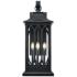 Millennium Lighting Mallorey 3-Light Outdoor Wall Sconce in Black