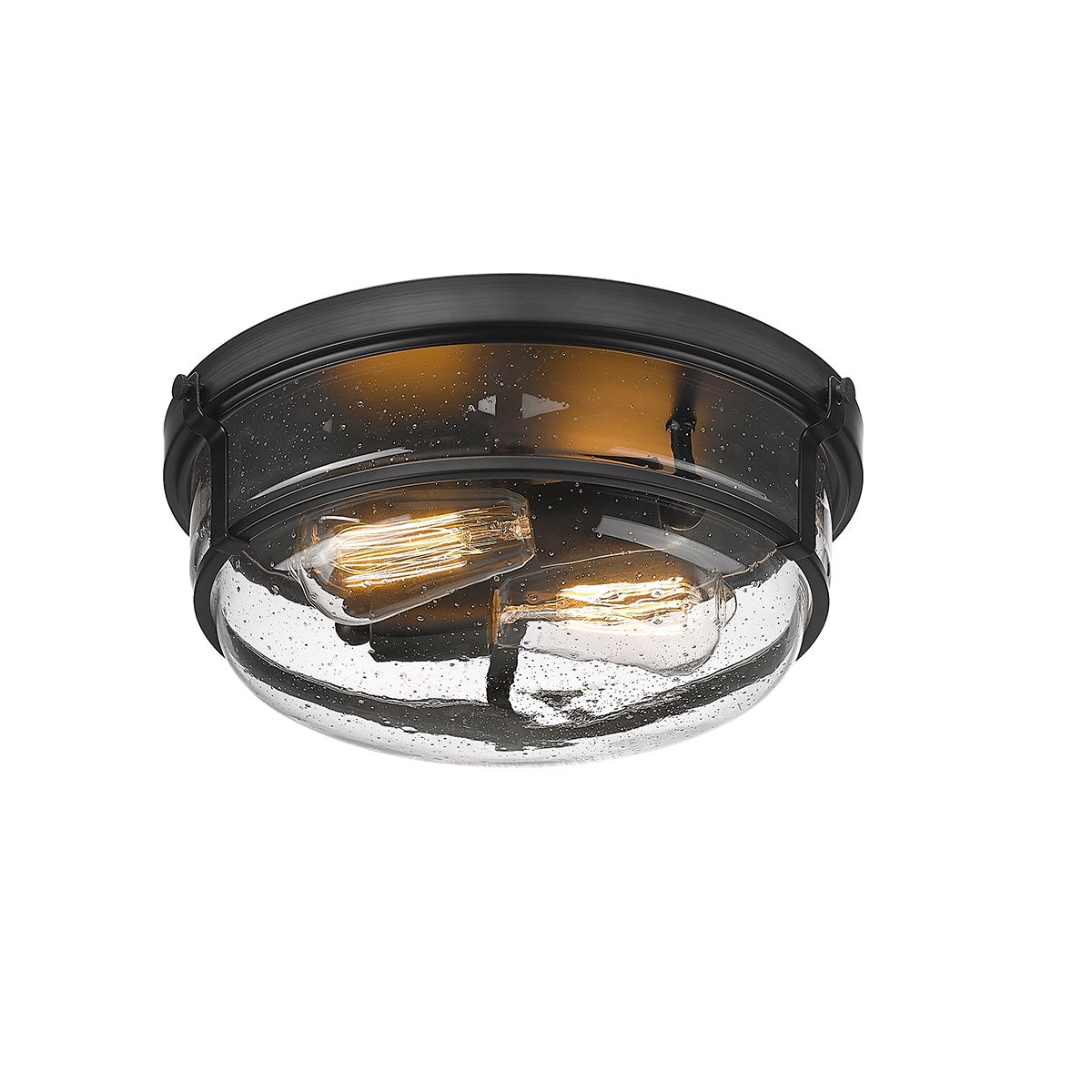 Image 3 Millennium Lighting Mayson 2 Light Flushmount Ceiling Light - Matte Black more views