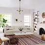Thumbnail4 of Millennium Lighting Mellrosa 5 Light Pendant Fixture in Modern Gold more views