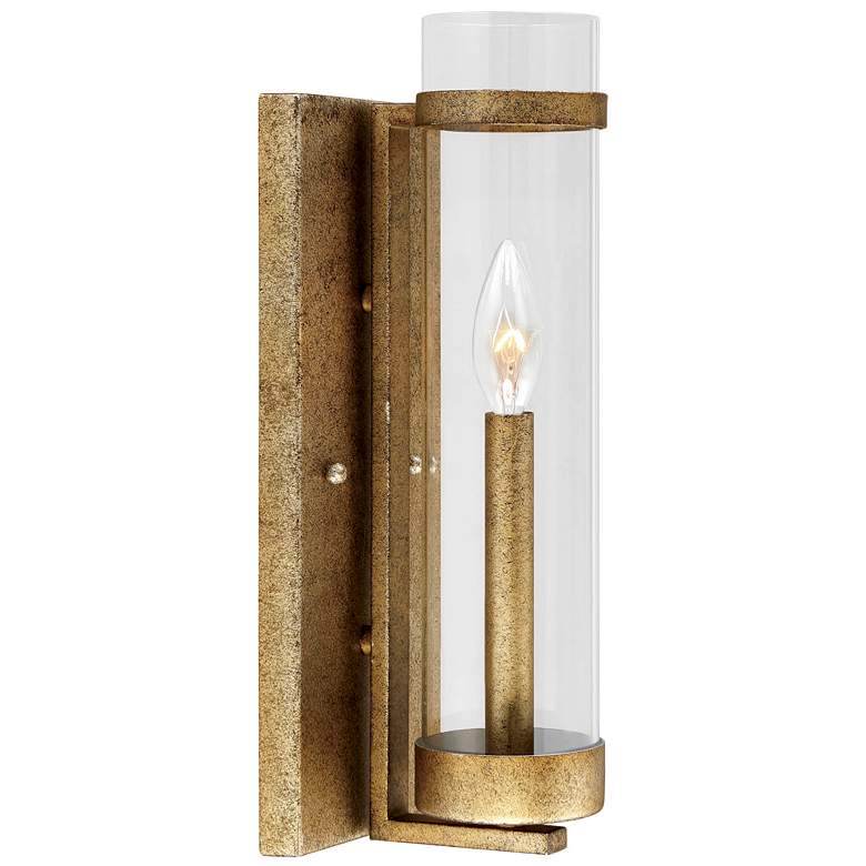 Image 1 Millennium Lighting Milan 1-Light Indoor Wall Sconce in Vintage Gold