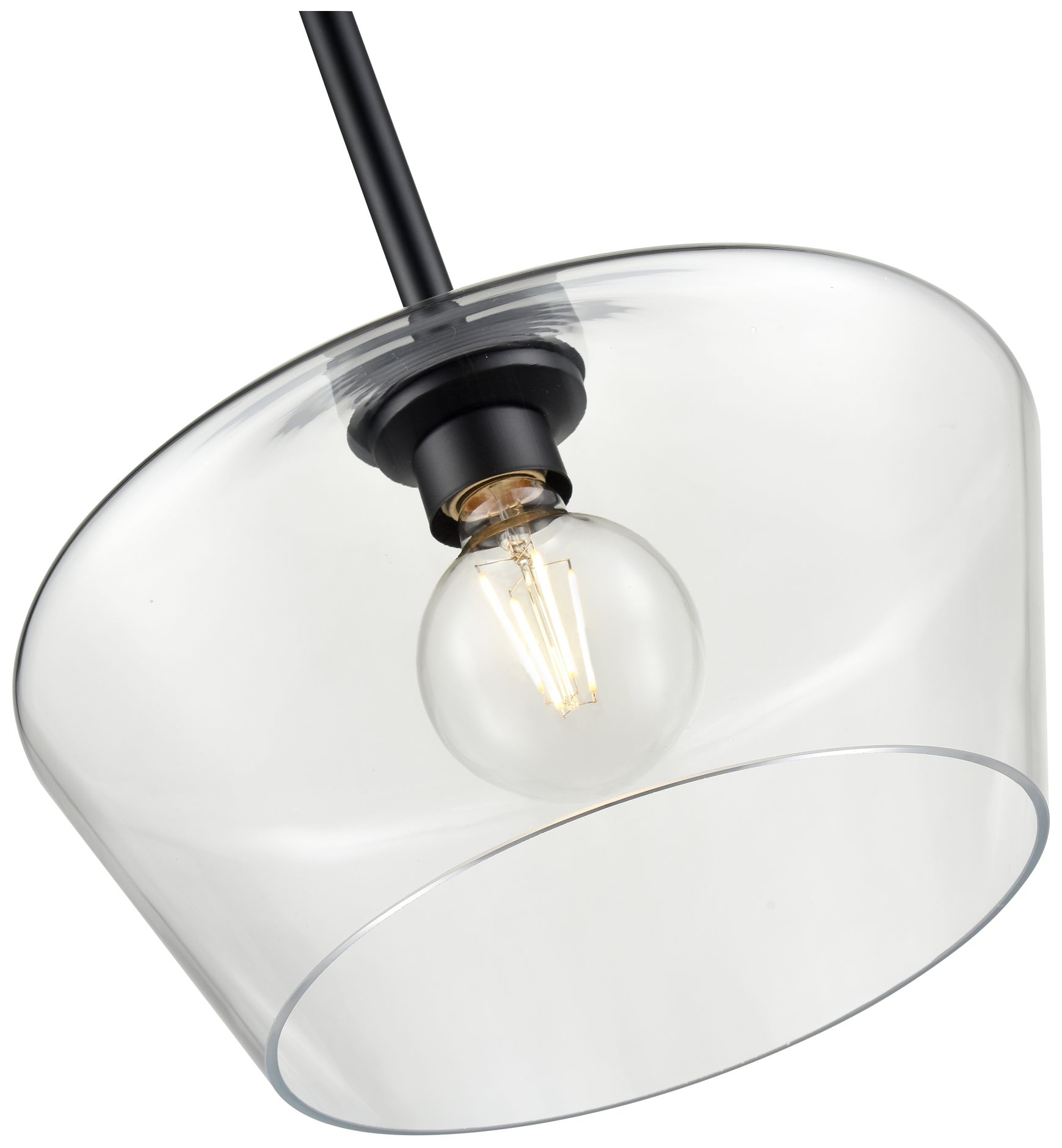 Millennium Lighting Morbelle 1-Light Pendant in Matte Black