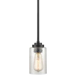 Millennium Lighting Moven 1 Light Mini-Pendant Fixture in Matte Black