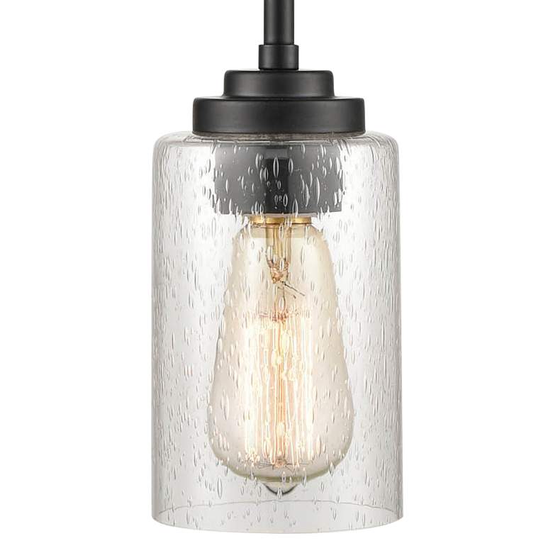 Image 2 Millennium Lighting Moven 1 Light Mini-Pendant Fixture in Matte Black more views