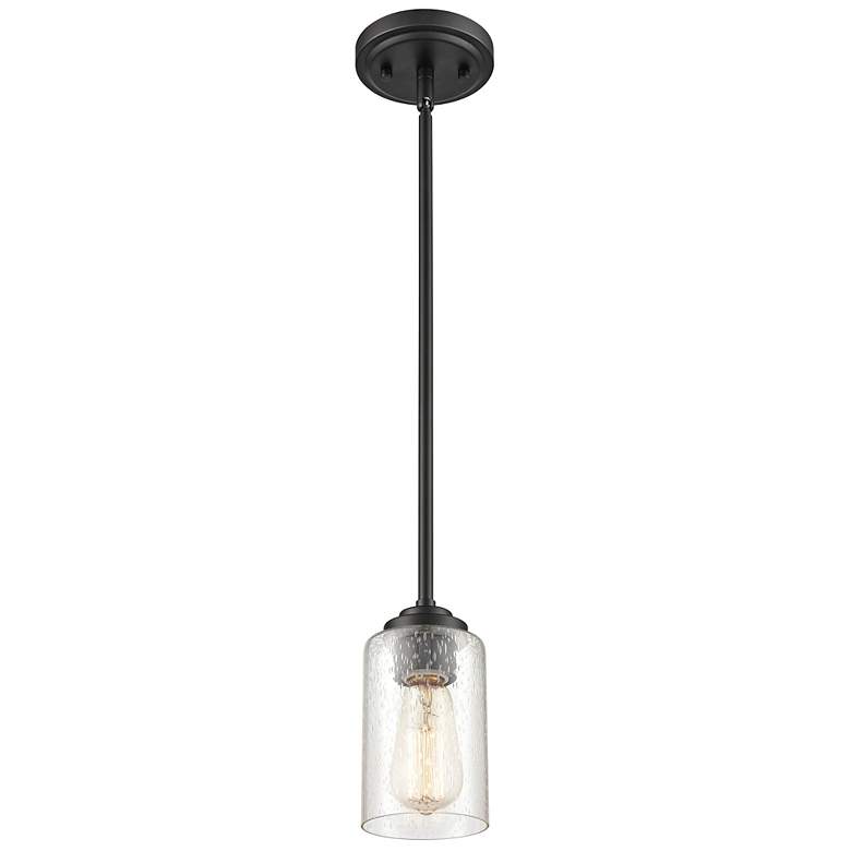 Image 5 Millennium Lighting Moven 1 Light Mini-Pendant Fixture in Matte Black more views