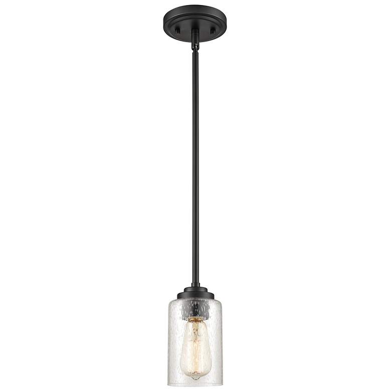 Image 6 Millennium Lighting Moven 1 Light Mini-Pendant Fixture in Matte Black more views