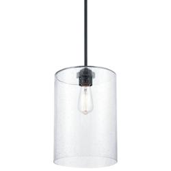 Millennium Lighting Moven 1 Light Mini-Pendant Fixture in Matte Black