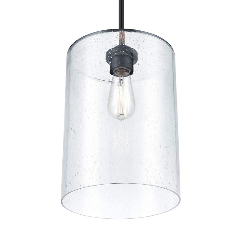 Image 3 Millennium Lighting Moven 1 Light Mini-Pendant Fixture in Matte Black more views