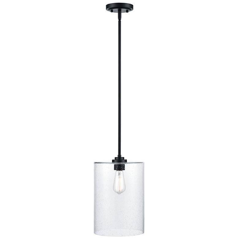 Image 4 Millennium Lighting Moven 1 Light Mini-Pendant Fixture in Matte Black more views