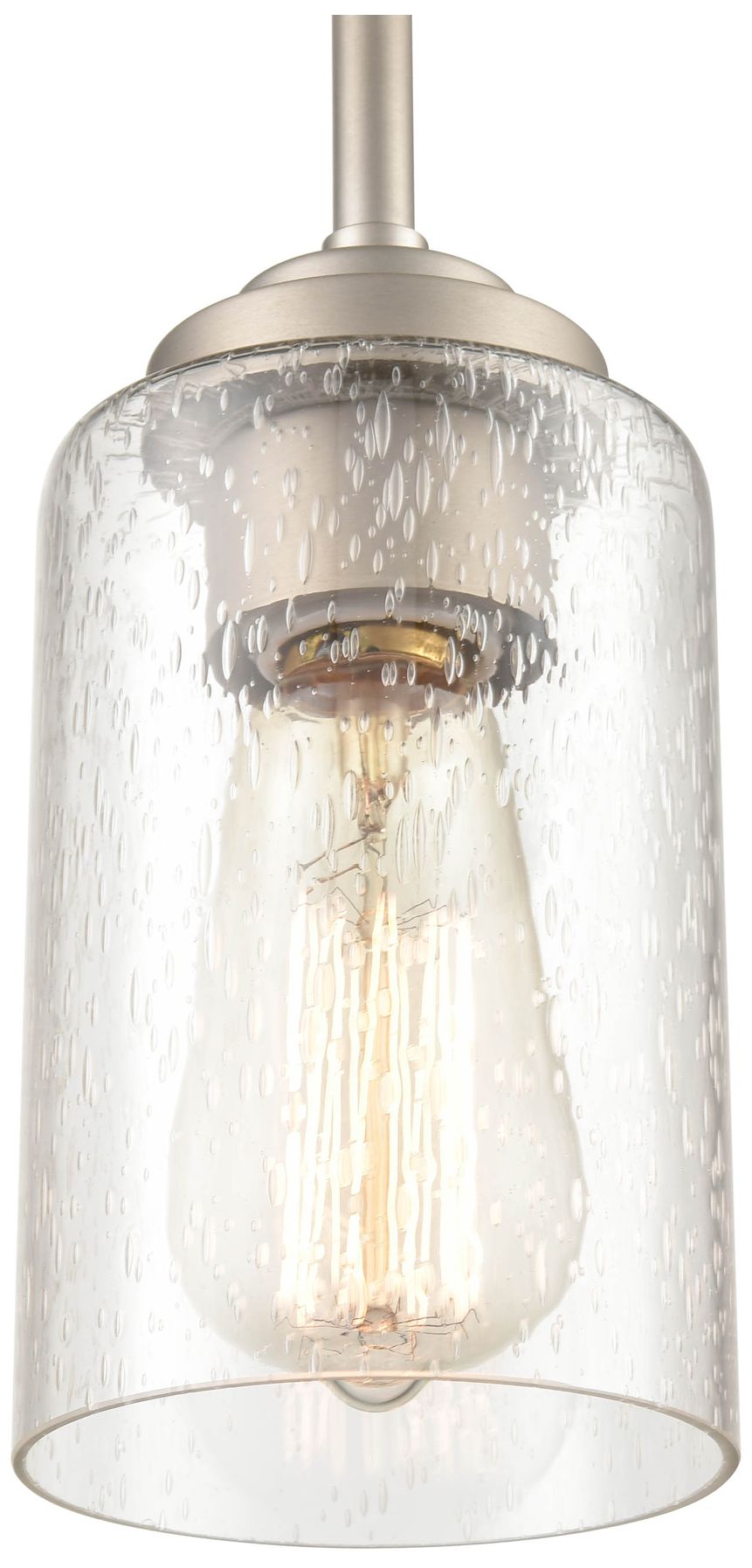 Image 5 Millennium Lighting Moven 1 Light Mini-Pendant Fixture in Satin Nickel more views