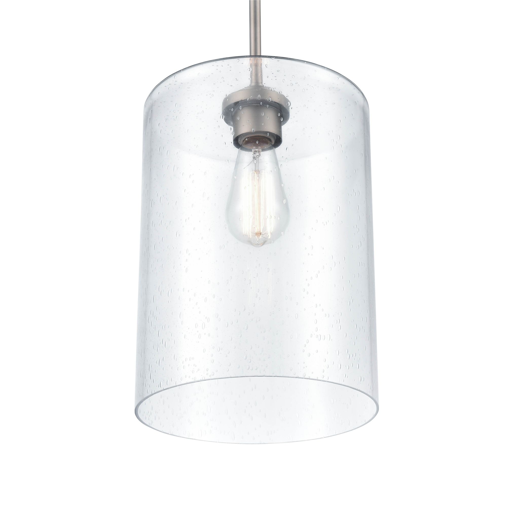 Image 4 Millennium Lighting Moven 1 Light Mini-Pendant Fixture in Satin Nickel more views