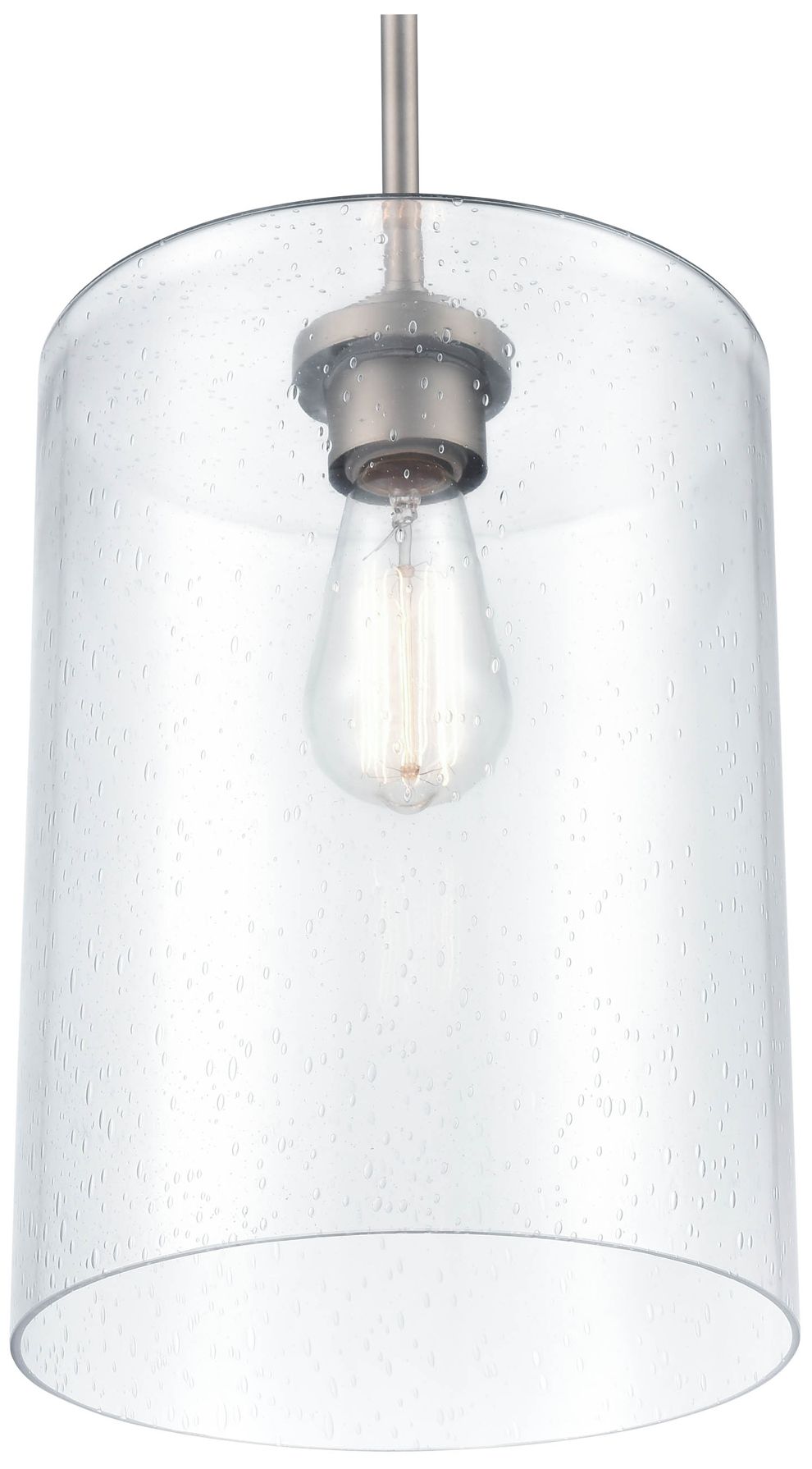 Image 4 Millennium Lighting Moven 1 Light Mini-Pendant Fixture in Sating Nickel more views